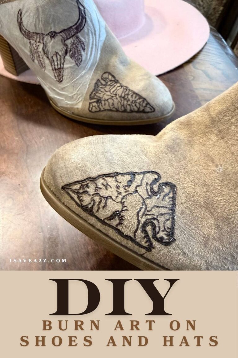diy wood burn art project
